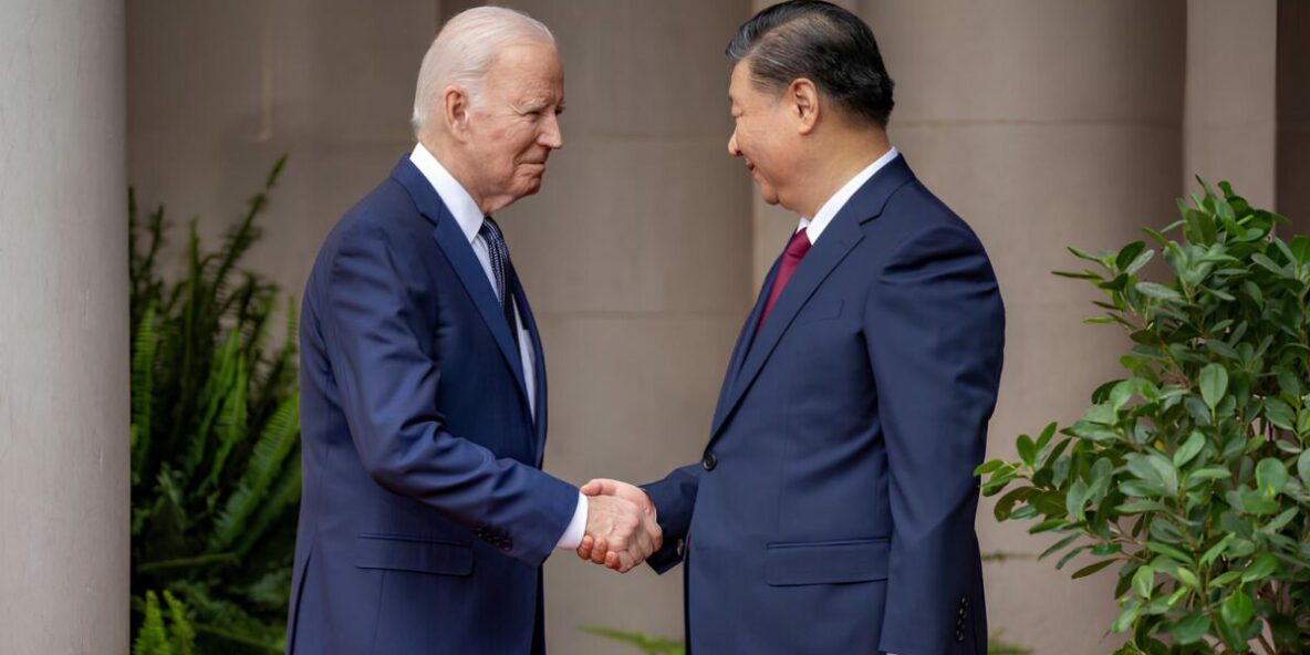 President Biden with China President Xi Jinping (from embassy website)
