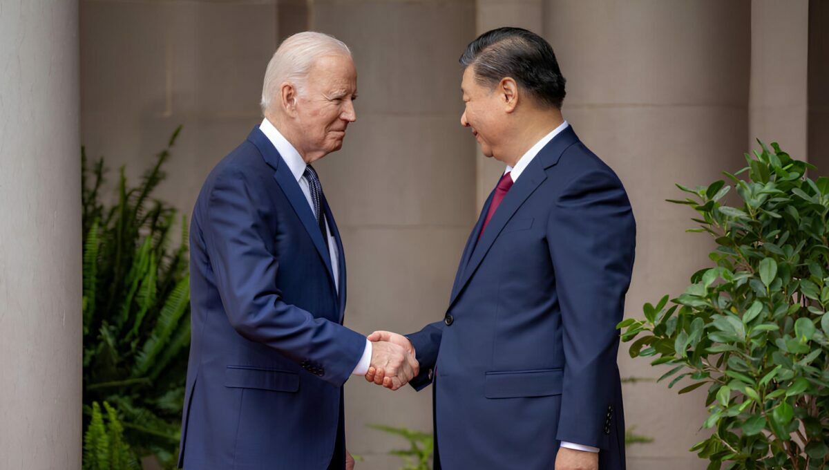 President Biden with China President Xi Jinping (from embassy website)