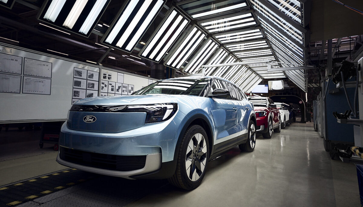 Ford Explorer EV production