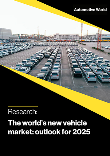 The world’s new vehicle market: outlook for 2025